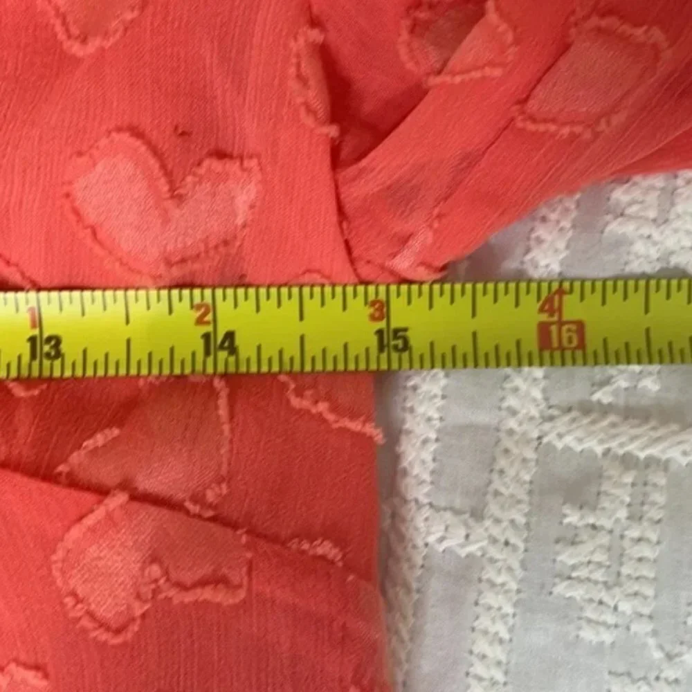 NWT Michael Kors Printed Ruffle Top - Picture 10 of 13